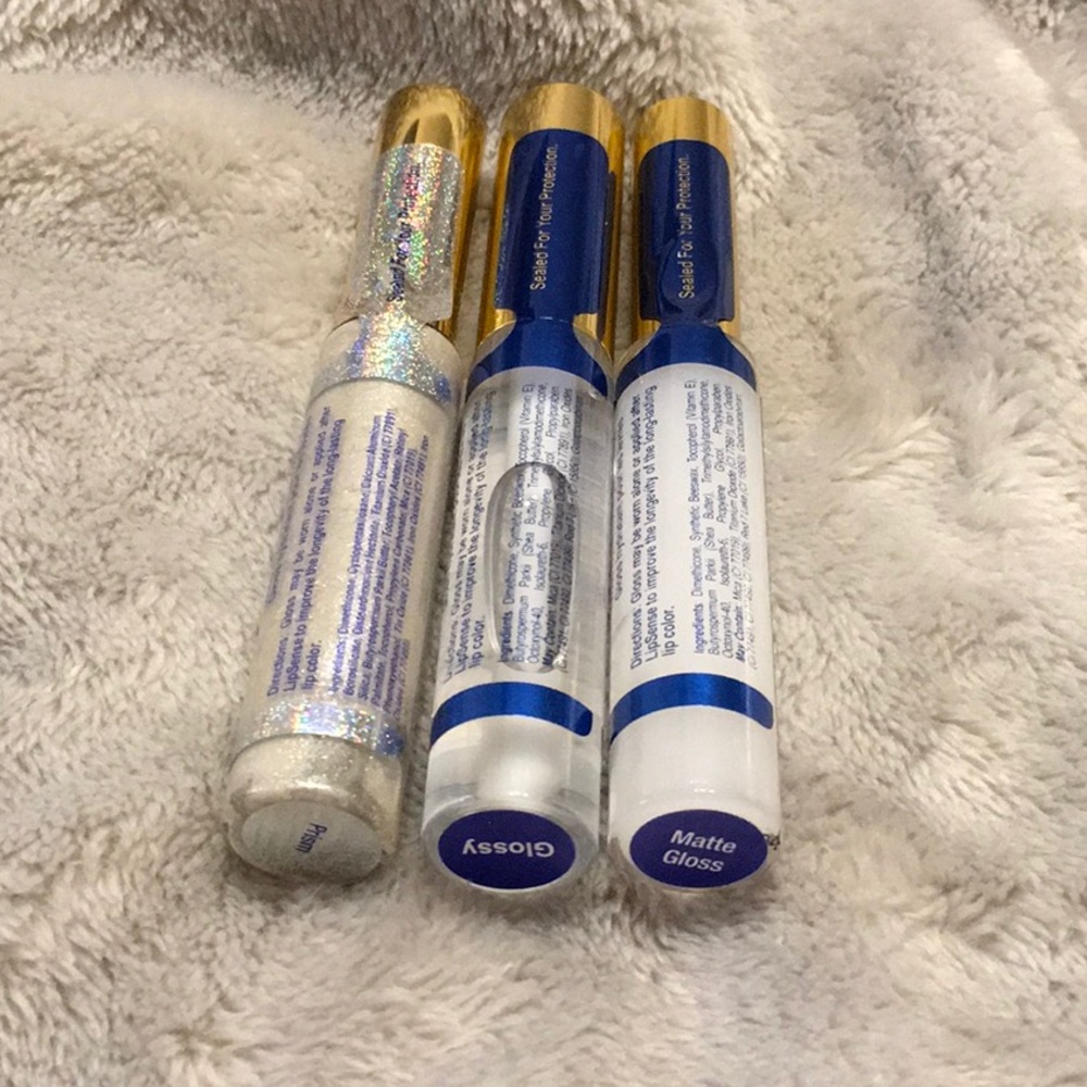 3 Lipsense gloss